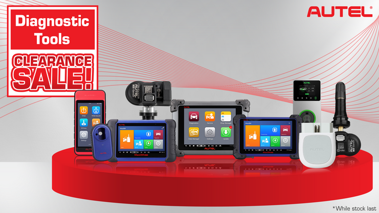 Massive Clearance Sale: Upgrade Your Workshop with Genuine Autel Diagnostic Tools!