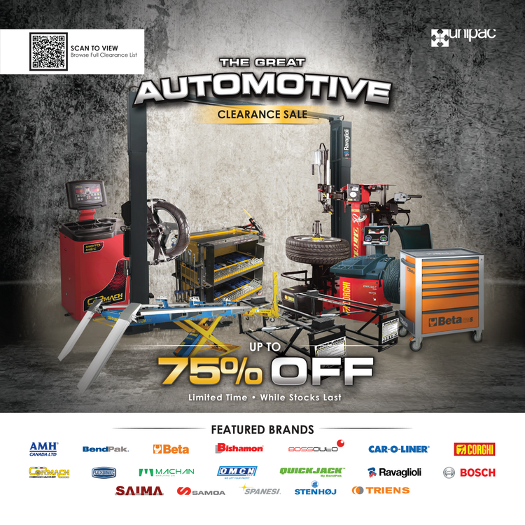 🛠️ The Great Automotive Clearance Sale: Up to 75% OFF Premium Equipment!