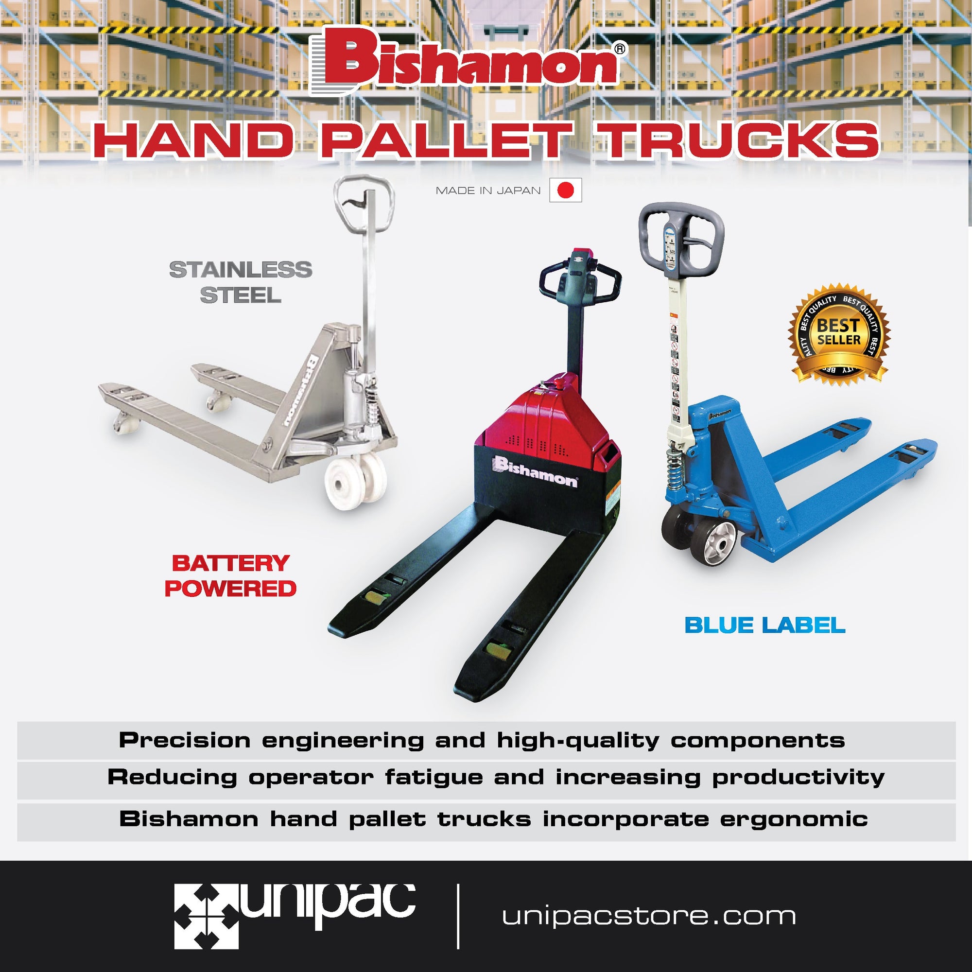 Bishamon Hand Pallet Truck