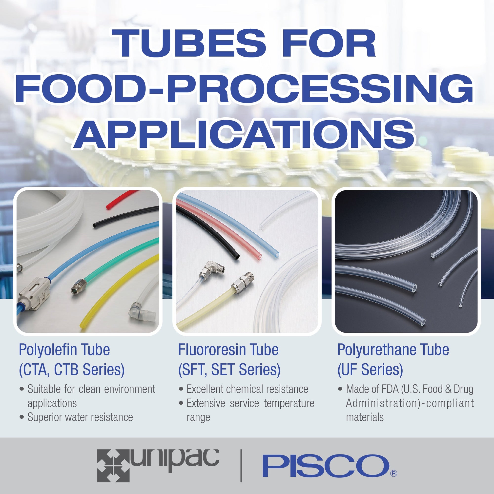 PISCO Tubing Solutions: Elevating Food-Processing Excellence in Malaysia
