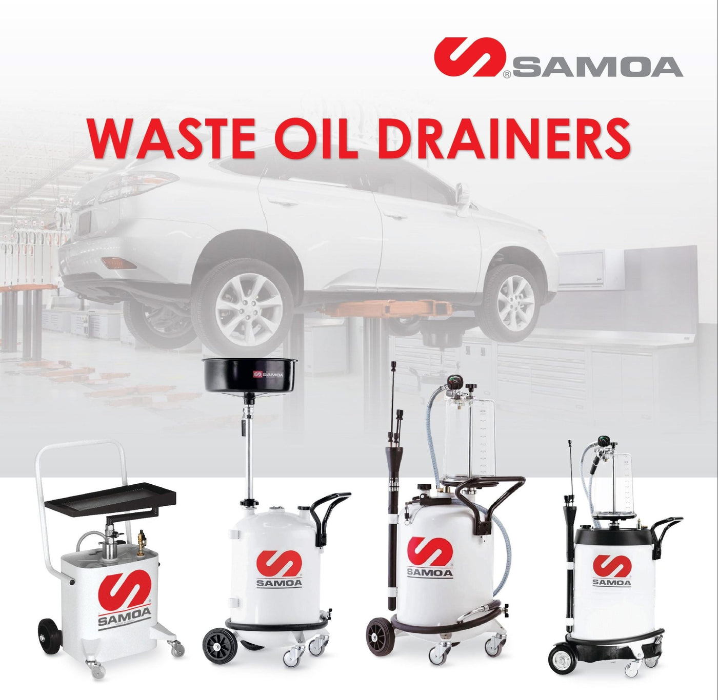 Draining the Hassle: Why You Need a SAMOA Waste Oil Drainer in Your Workshop