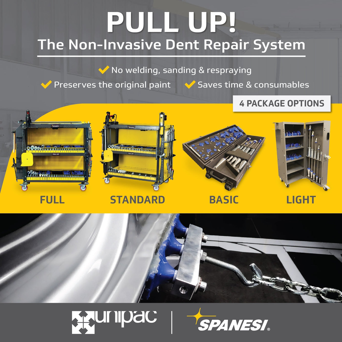 Paintless Dent Repair Experience with Spanesi PULL UP!