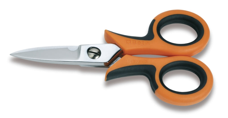 1128BM - Electrician's Scissors, Straight Blades