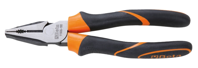 1150GBM - Heavy Duty Combination Pliers, Bimaterial Handles, Industrial Finish