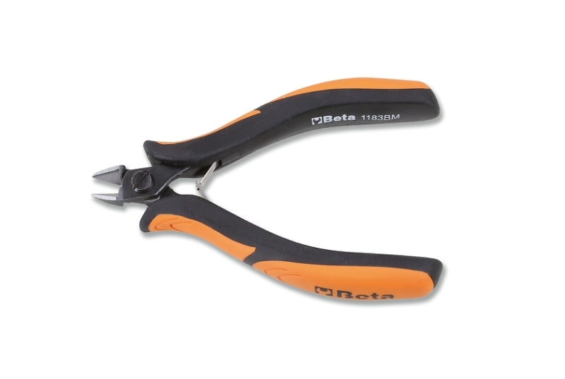 1188BM - Diagonal Axial Cutting Nippers, Bimaterial Handles