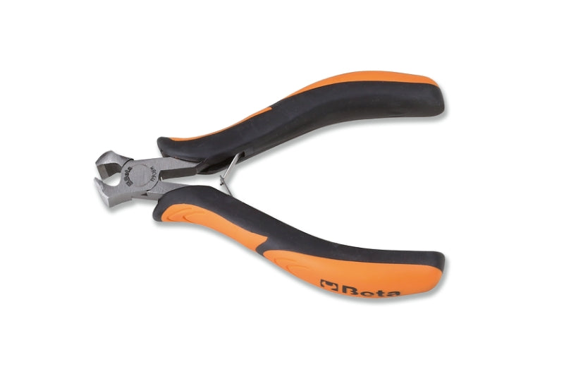 1190BM - End Semi-Flush Cutting Nippers, Bimaterial Handles