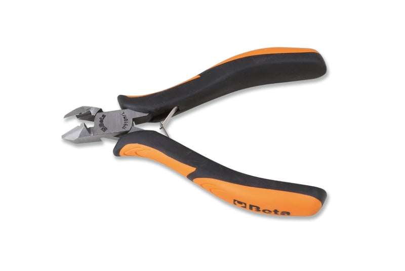 1191BM/L - End Flush Long Oblique Cutting Nippers, Bimaterial Handles