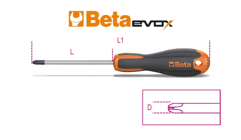 1202E - Screwdriver for Cross Head Philips Screws