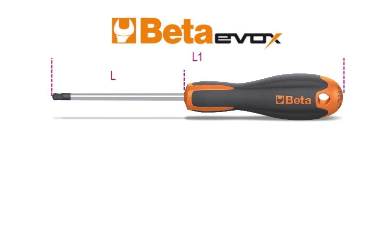 1206E/BP - Ball Head Hexagon Drivers with Handles