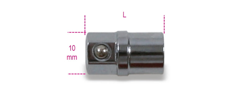 123E1/4 - Bit Holder Adaptor, 1/4", for 10mm Ratcheting Wrenches