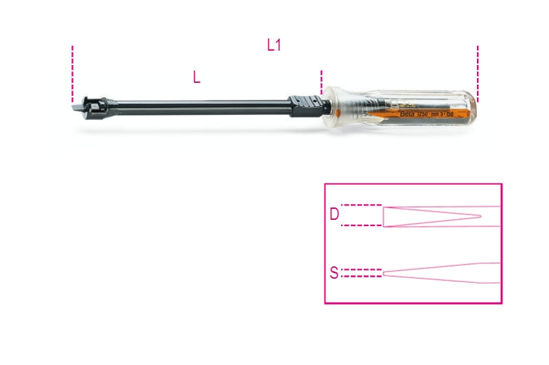 1250 - Screwholding Screwdrivers for Slotted Head Screws