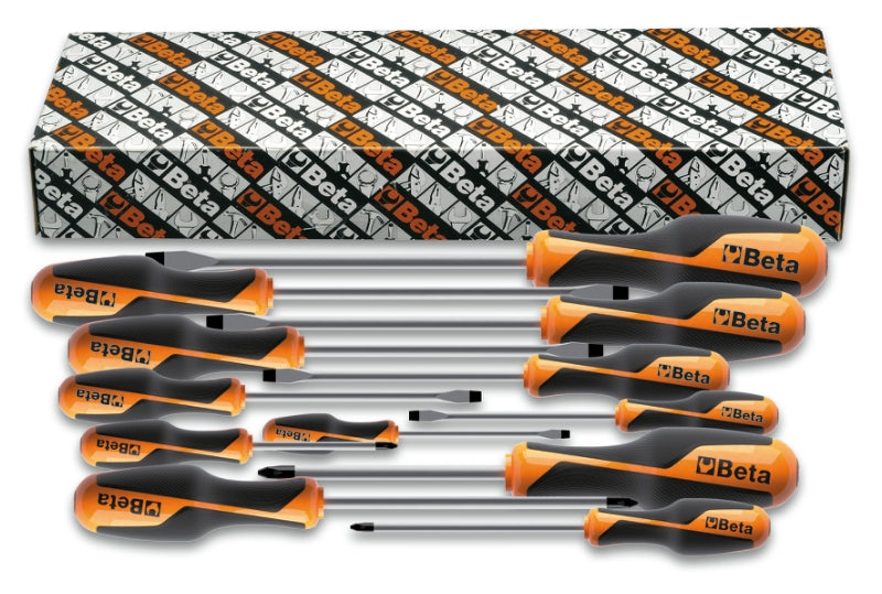 1263/S12 - Set of 12 Screwdrivers (Items 1260 & 1262)