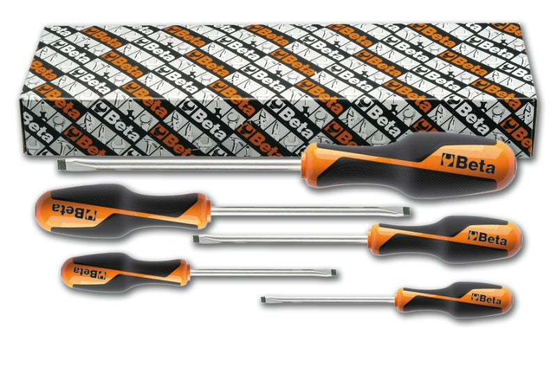 1264/S5 - Set of 5 Screwdrivers for Headless Slotted Screws (Item 1264)