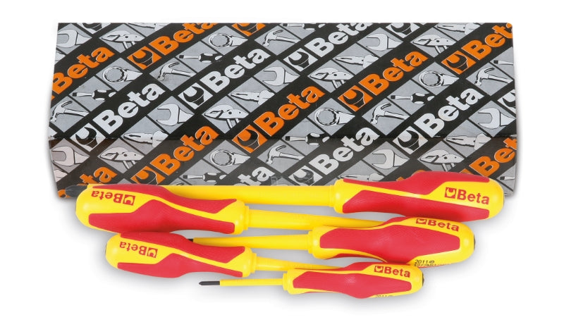 1272MQ/S5 - Set of 5 Screwdrivers for Cross Head Philips Screws (Item 1272MQ)