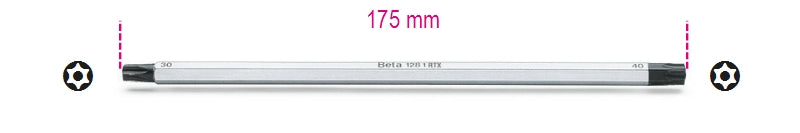 1281RTX - Reversible Screwdrivers for Tamper Resistant Torx Head Screws