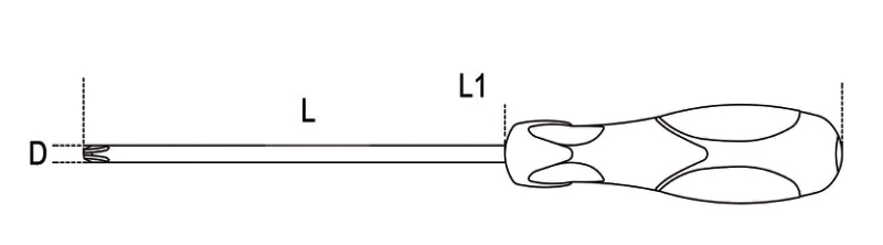 1299HS - Screwdrivers for cross head Pozidriv(R)-Supadriv(R) screws H-SAFE