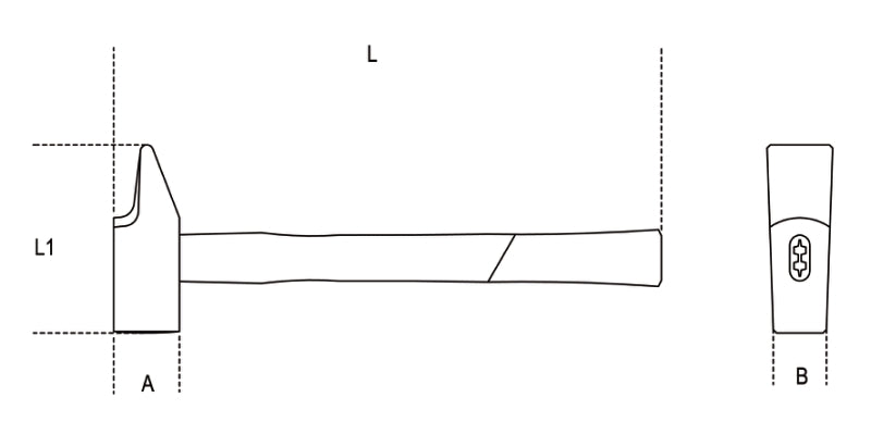 1370FT - Riveting Hammers, Fibre Shafts