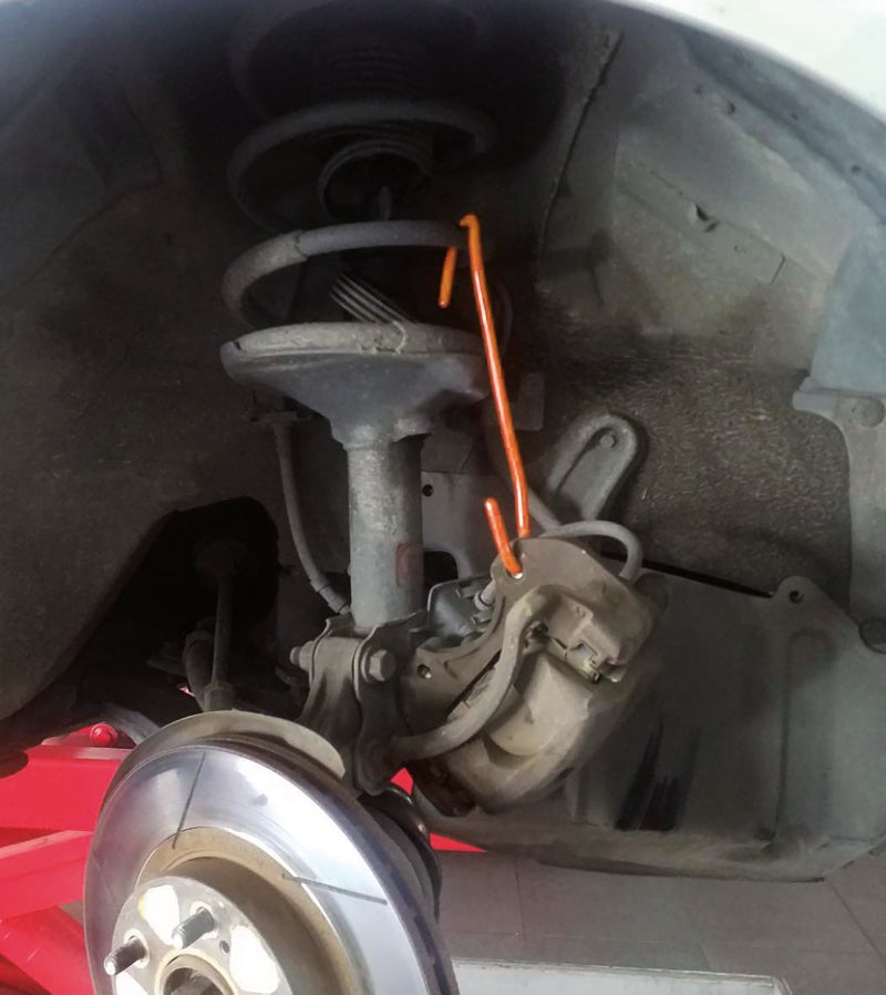 1471GF - Mouldable Hooks for Supporting Brake Calipers While Replacing Pads, Pair