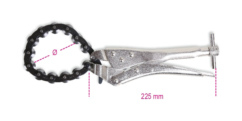 1476 - Adjustable Self-Locking Pliers for Exhaust Pipe Cutting