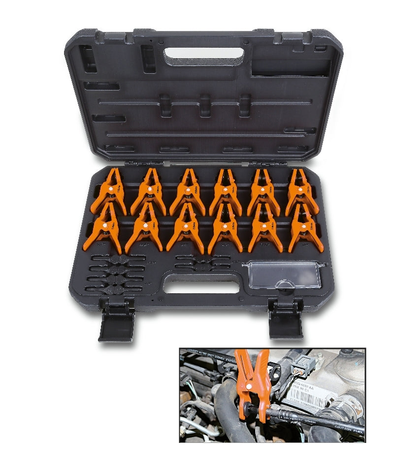 1481/C12 - Kit of 6 Pairs of Hose Pliers