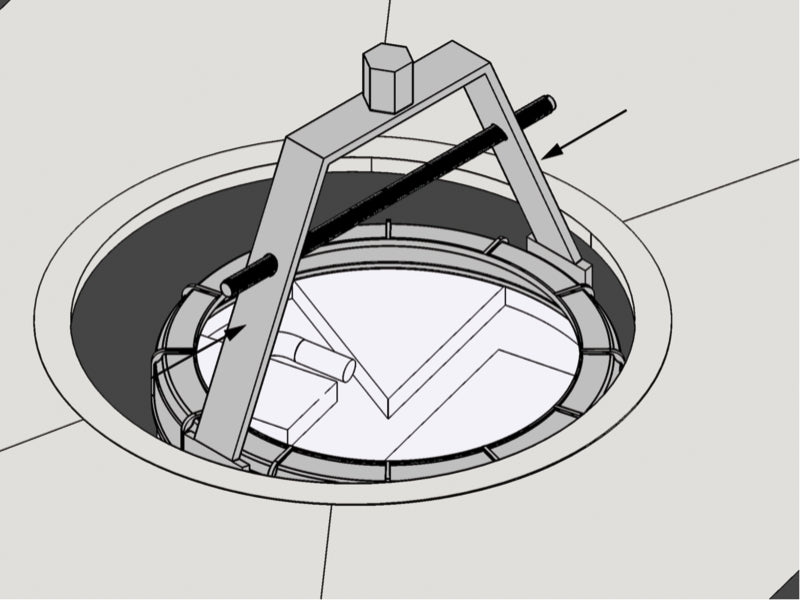 1482A/3 - Wrench for Tank Floating Ring Nuts, PSA Group