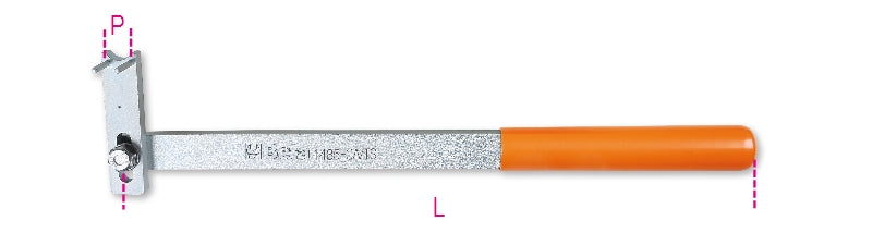 1485FCA/TS - Timing Belt Tensioner, Articulated, with 13.5mm Inserts