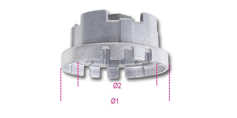 1493AL 4S - Oil Filter Wrench for Asian Cars