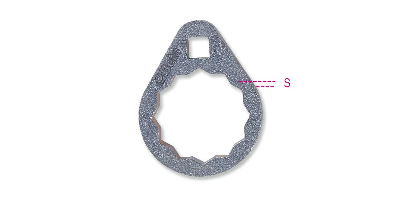 1493B - Bi-Hex Wrenches for Hard-to-Reach Oil Filter Cartridges