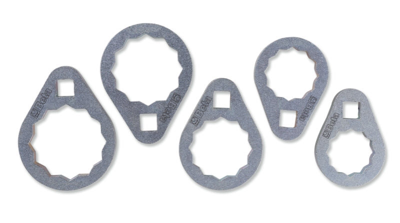 1493B/S5 - Set of 5 Bi-Hex Wrenches for Hard-to-Reach Oil Filter Cartridges (Item 1493B)
