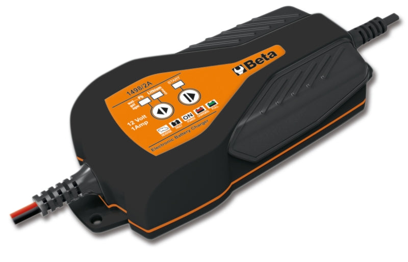1498/2A - Electronic Motorcycle Battery Charger, 12V