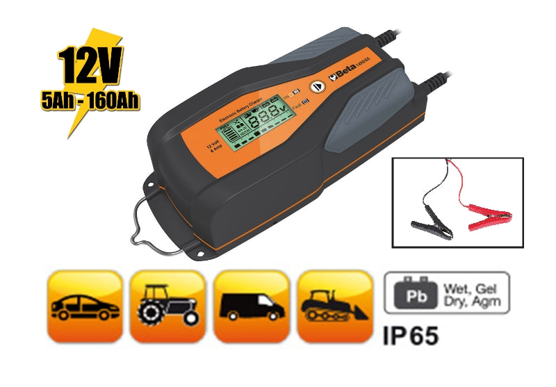 1498/8A - Electronic Car / Commercial Vehicle Battery Charger, 12V