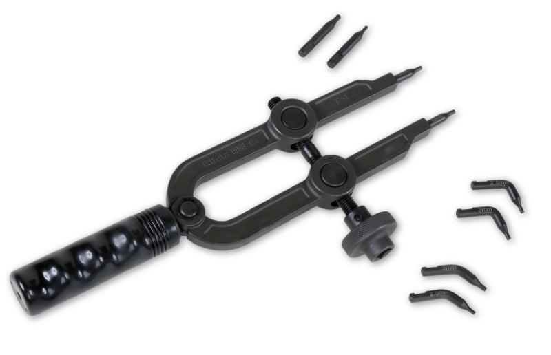 1558/C13 - Internal and External Snap Ring Tool, Screw-Operated