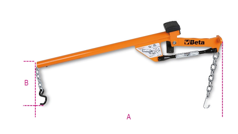 1567 - Lever for Removing Wishbone Heads and Shock Absorbers from Pillar