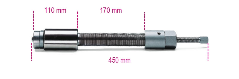 1585VI - Hydraulic Screw for Pullers Items 1580/8I and 1585/5I - 6I - 7I