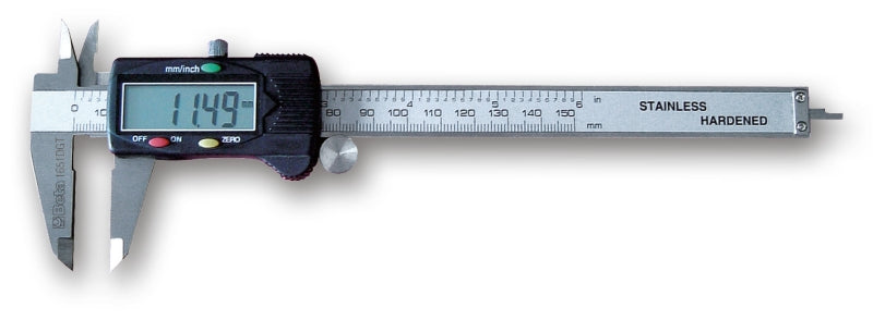 1651DGT - Digital Vernier Made from Hardened Stainless Steel in Hard Plastic Case