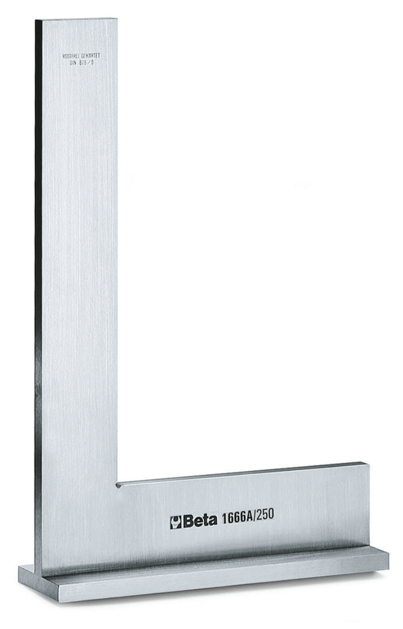 1666A - Flanged Precision Squares Made from Stainless Steel Ground and Lapped