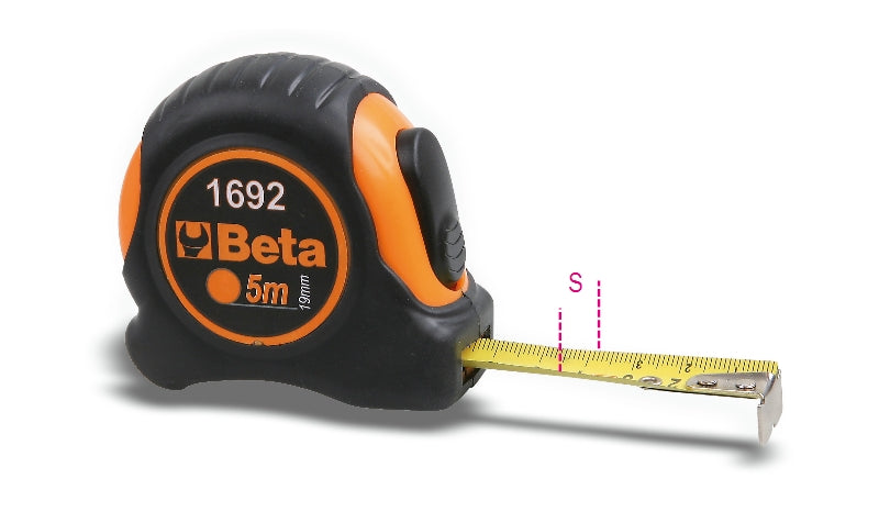 1692 - Measuring Tapes, Shock-Resistant Bimaterial Abs Casings, Steel Tapes, Precision Class II