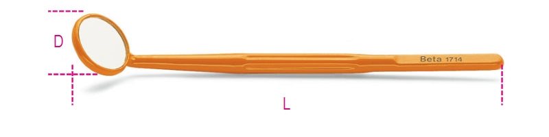 1714 - Inspection Mirror Made from Plastic