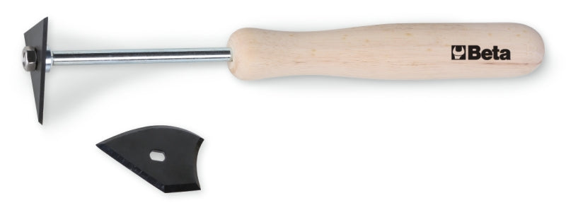 1717T - Triangular Blade Scrapers, Complete with 2 Blades