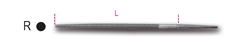 1718D...R - Rough Round Files, Without Handles – Unipac Store