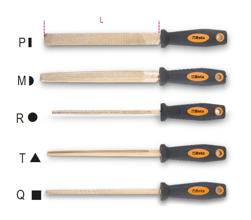 1719BA8 - Sparkproof Files, 8"
