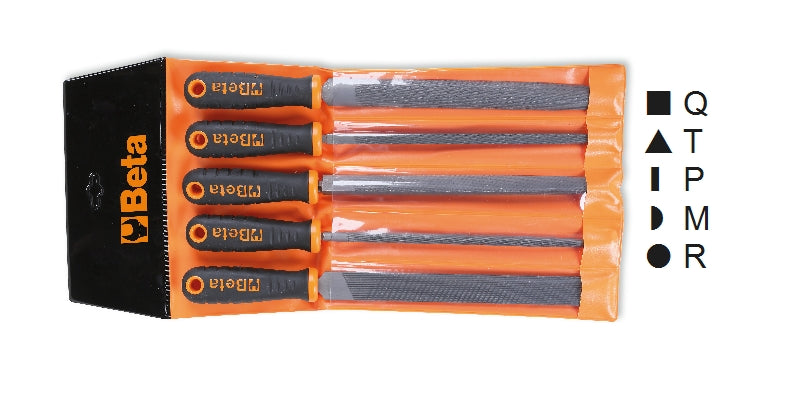 1719BMA...B5 - Set of 5 Second-Cut Files, with Handles, in Wallet