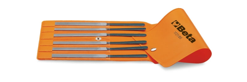 1721/B6 - Set of 6 Files for Ignition Contacts in Plastic Wallet