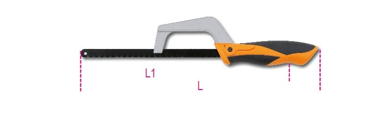 1727BM - Hacksaw Frame, One Hand Grip