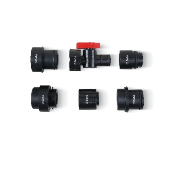 1758B/K5 - Kit of non-return quick coupling adapters, for funnel 1758B