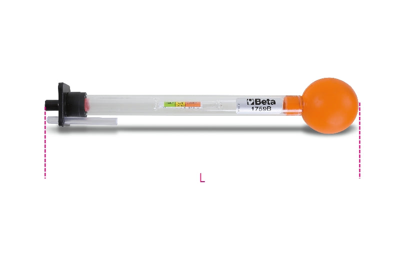 1759B - Acid Densimeter, Glass Body