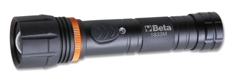1833M - High-Brightness Led Torch, Made of Sturdy Anodized Aluminium, Up to 700Lumens