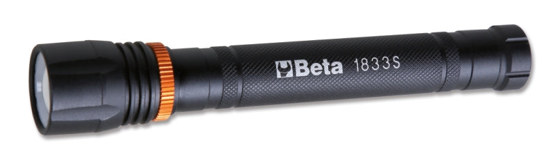 1833S - High-Brightness Led Torch, Made of Sturdy Anodized Aluminium, Up to 500Lumens