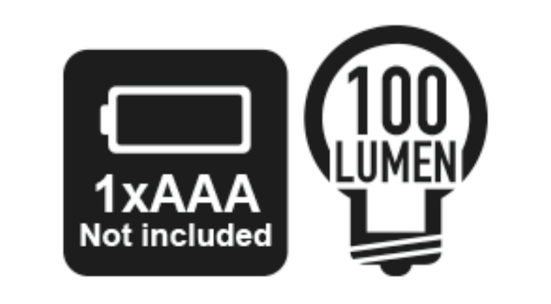 1833XS/1 - Led Inspection Torch, Made of Sturdy Anodized Aluminium