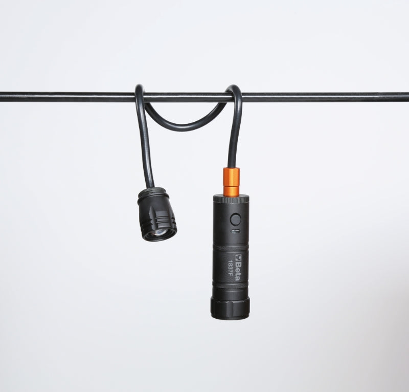 1837F - Magnetic, Articulated Lamp with High-Brightness Leds, Made of Sturdy Anodized Aluminium, Up to 500Lumens